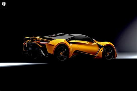 Benoit Fraylon, dark, vehicle, car, Fenyr Supersport, black, yellow ...