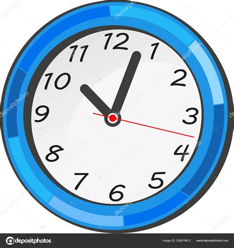 Cute Cartoon Wall Clocks Stock Vector by ©selim123 329818612