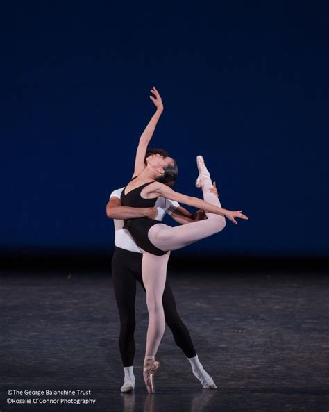 Ballet Arizona dancers Astrit Zejnati and Tzu-Chia Huang in George Balanchine's "Episodes ...