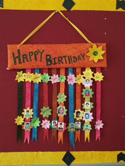 Birthday chart | Birthday chart classroom, Classroom birthday, Birthday ...