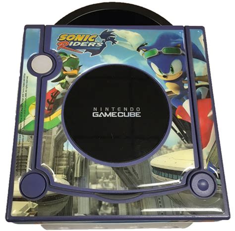 Nintendo GameCube Sonic Riders Original System Console Bundle For Sale