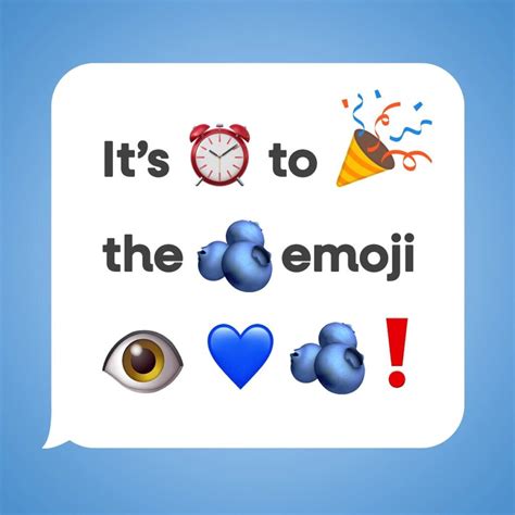 Blueberry Emoji Toolkit - USHBC