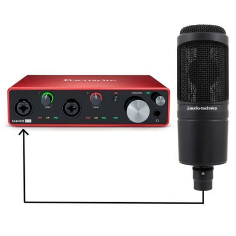 Stream episode Audio-Technica AT2020 XLR Mic + Focusrite Scarlett 4i4 ...