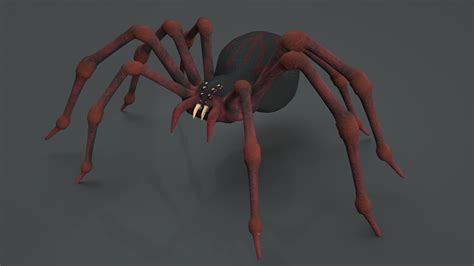 3D spider rigged model - TurboSquid 1588332