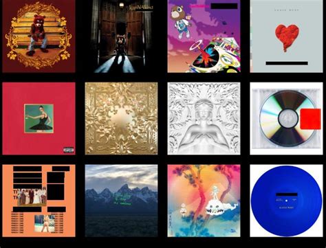 Kanye Albums Collage Quiz - By StartingMilk55