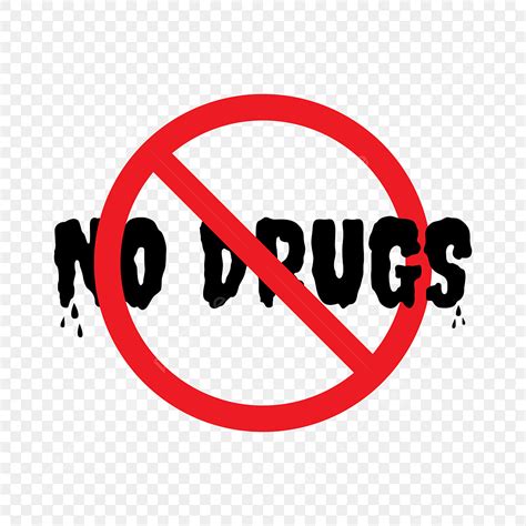 No Drugs Clipart