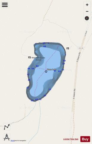 Mann Lake Fishing Map | Nautical Charts App