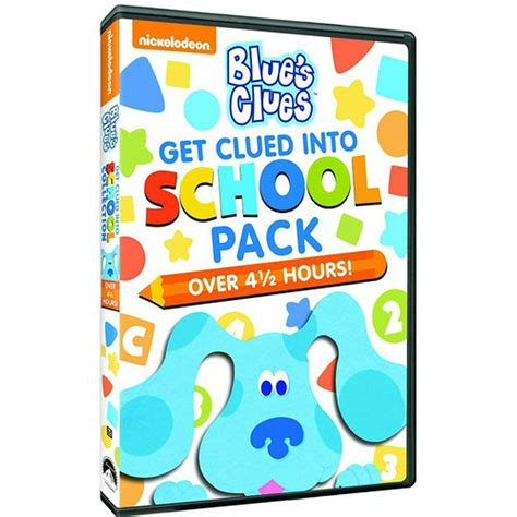 Blue’s Clues: Get Clued Into School Pack (DVD) - Walmart.com - Walmart.com