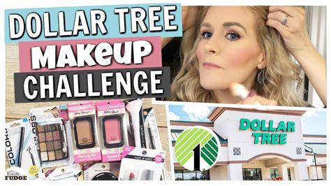 DOLLAR TREE MAKEUP CHALLENGE 2017 || FULL FACE Using ONLY Dollar Tree Makeup - YouTube