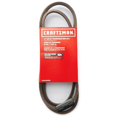 CRAFTSMAN Multiple Sizes Deck/Drive Belt for Riding Mower/Tractors (4-in W x 13-in L) in the ...