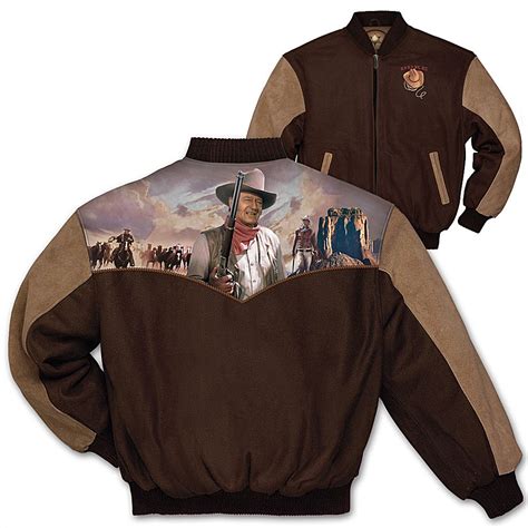 John Wayne Replica Pistol Wall Décor Art | Twill jacket, Mens jackets ...