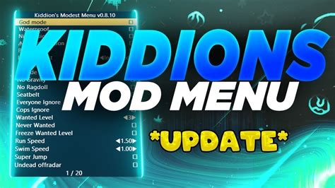 KIDDIONS MOD MENU GTA V Online PC 1.54 / 1.57 | Free Money + UNDETECTED 🔥 KIDDIONS SAFFEST MOD ...