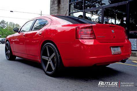 Dodge Charger with 22in Niche Milan Wheels exclusively from Butler Tires and Wheels in Atlanta ...