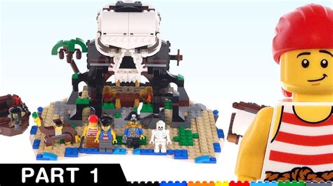 Skull Island: Part 1 of LEGO Creator 3-in-1 Pirate Ship review! 31109 - YouTube