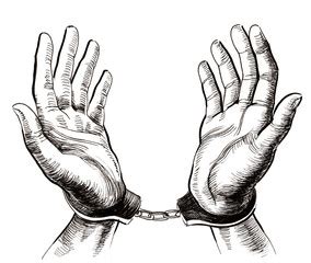 Handcuffs Drawing photos, royalty-free images, graphics, vectors ...