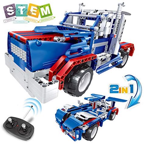 Remote Control Truck Toy for Kids, Semi Truck STEM Toy for Boys & Girls ...