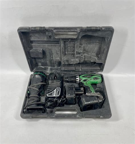 Hitachi 14.4v Cordless Drill and Light | EstateSales.org