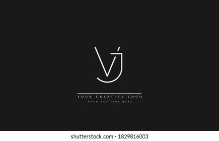 Abstract Initial Letter Monogram Vj Logo Stock Vector (Royalty Free) 2097242983 | Shutterstock