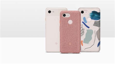 Google's Pixel 3 cases are up for pre-order with new designs, third-party options also available