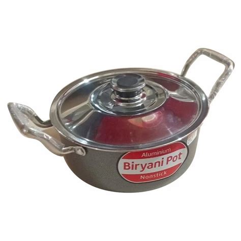 Aluminium Non Stick Biryani Pot at Rs 1300/piece | Biryani Cooking ...