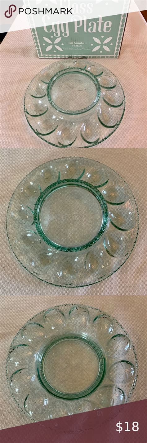 I just added this listing on Poshmark: Longaberger Glass Egg Plate. #shopmycloset #poshmark # ...