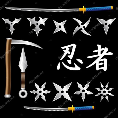 Ninja Weapons Images