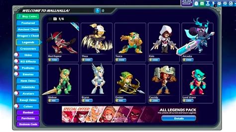 How to Unlock Characters in Brawlhalla | Prairie State E Sports.com