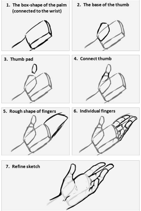 Drawing humans [5/?]: Hands | Art drawings sketches, Drawing tips, Pencil art drawings