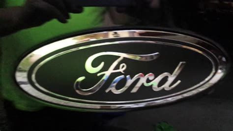 Blacked Out Ford F150 Emblems