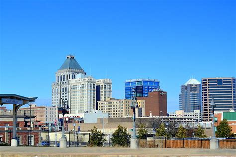 Downtown Greensboro North Carolina Skyline Photograph by Keith Hall - Fine Art America