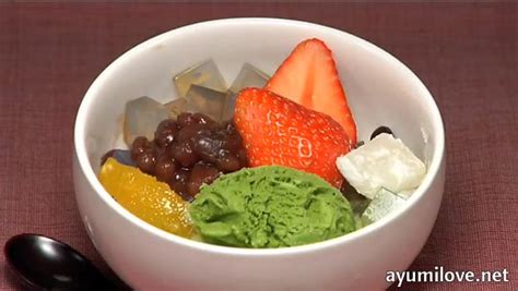 Fruit Cream Anmitsu Recipe - AyumiLove