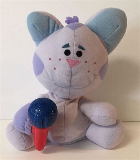 2000 Fisher Price Blues Clues Freeze Dance Periwinkle Cat Plush Talks ...