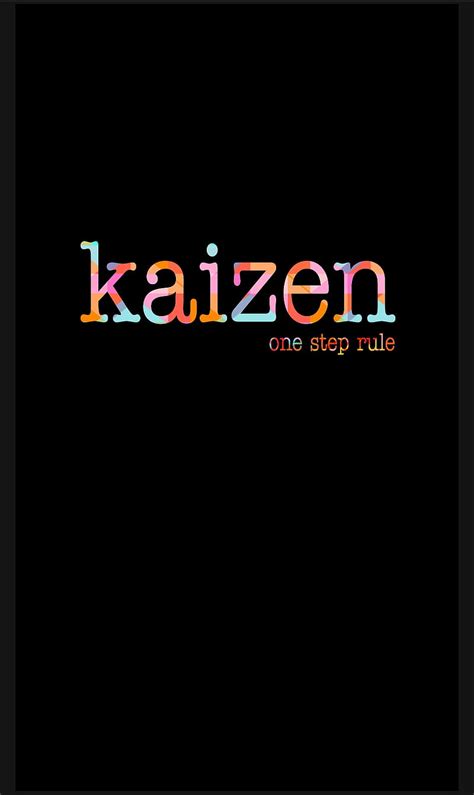 Kaizen, dark, , japanese, motivation, rule, someone, HD phone wallpaper | Peakpx