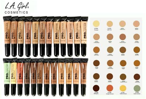 La colors pro conceal shades - zenkesil