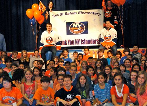 NY Islanders Visit South Salem Elementary School | Port Washington, NY Patch