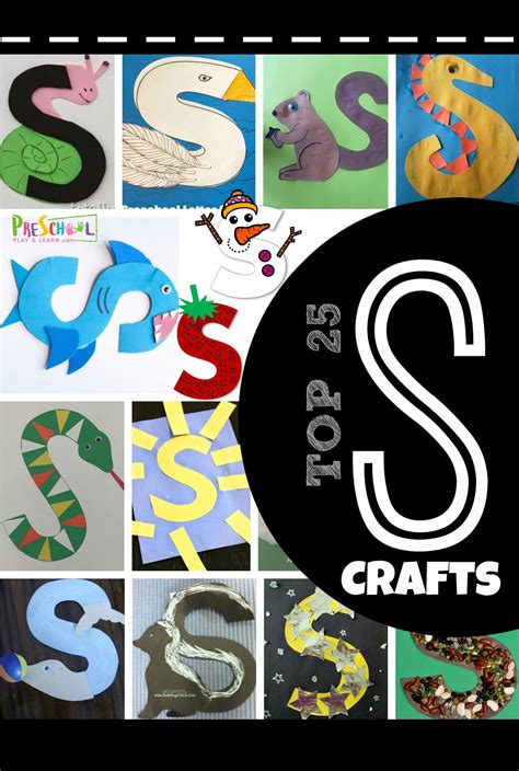 TOP 25 Letter S Crafts