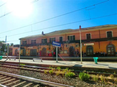 The Train Station at Monterosso Italy Stock Photo - Image of travel ...