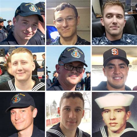 10 Who Served at Sea: The Sailors Who Went Missing in the Navy Collision - West Pacific Marine