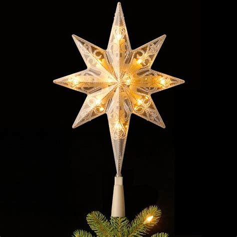 National Tree Company 11-in. LED Star of Bethlehem Christmas Tree Topper