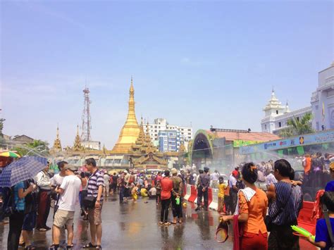 Thingyan Burmese Water Festival, Myanmar - Mekong Tourism