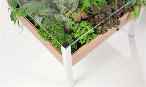 The Living Table: A self-regulating planter-table perfect for city living | 6sqft