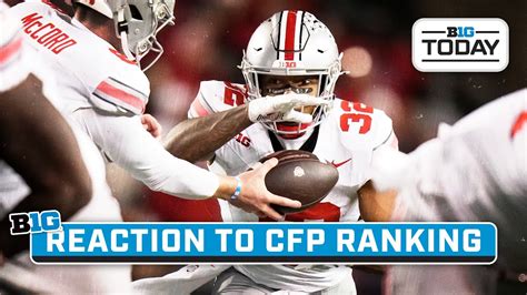 Reactions to the First CFP Ranking; Who Should be on Upset Alert? | B1G Today - YouTube