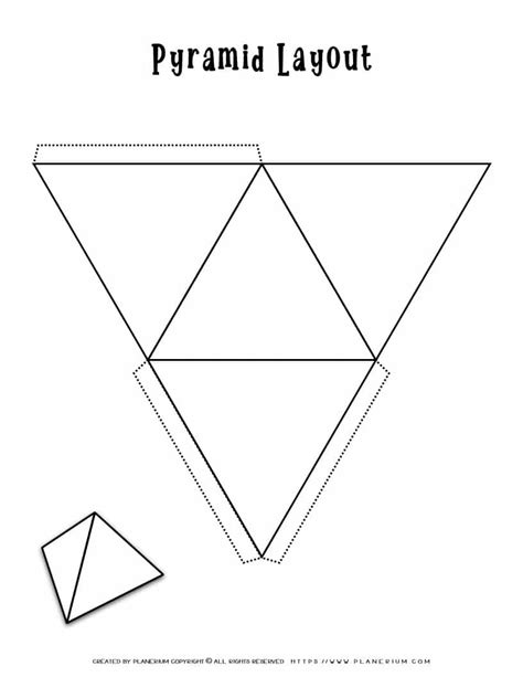 What Is A Triangular Pyramid Net