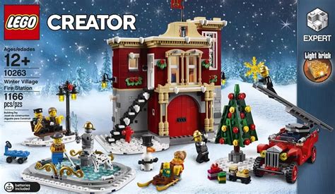 LEGO unveils the Creator Winter Village Fire Station set