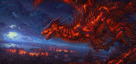 Download Fantasy Dragon HD Wallpaper by Kerem Beyit