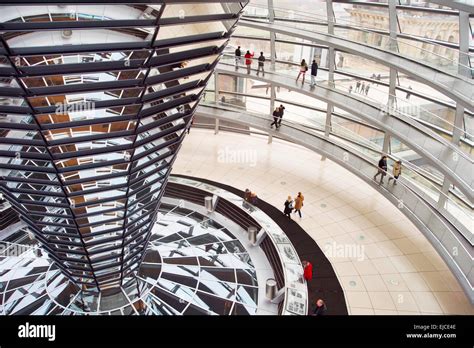 Inside the Reichstag Dome Stock Photo - Alamy