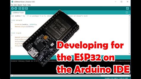 How To Program Esp32 In Arduino Ide