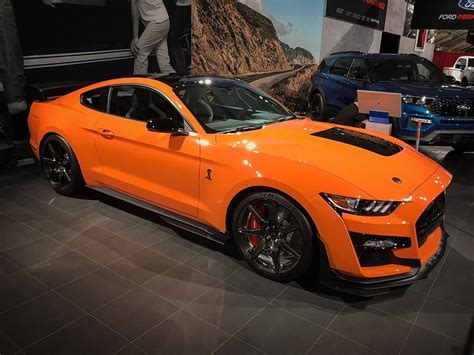Twister Orange 2020 Mustang GT Shelby GT500 Looks Ballistic In The Flesh - autoevolution