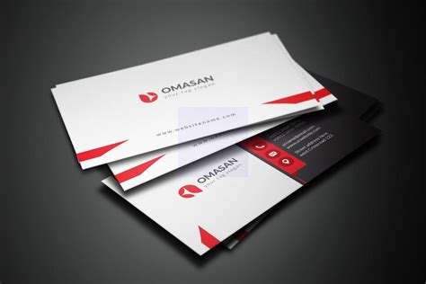 PSD Minimalist Business Cards - Template Paradise | Graphic Templates Store