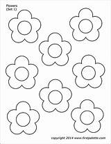 Flower Templates For Coloring sketch template